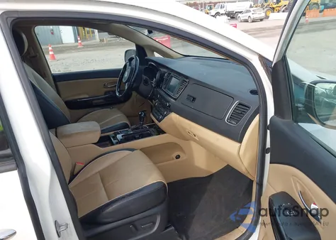 2015 Kia Sedona Sx Luxury from USA, damaged, VIN KNDME5C12F6034550